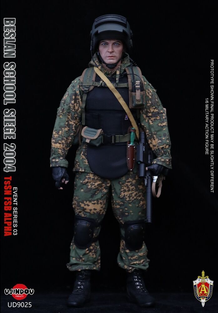 In Stock UJINDOU UD9025 1/6 TsSN FSB at Beslan School Siege 2004
