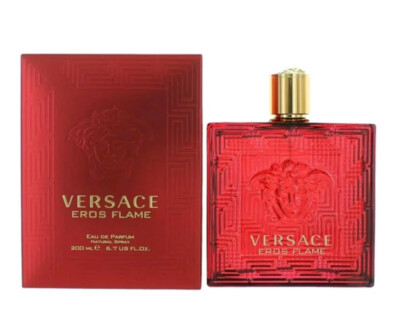 Versace Eros Flame Men 6.7 6.8 oz 200 ml *Eau De Parfum* Spray Nib Sealed