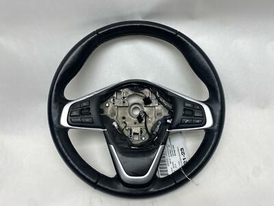 2018-2020 BMW X2 F39 STEERING WHEEL LEATHER BLACK W/ MULTIFUNCTION SWITCH OEM