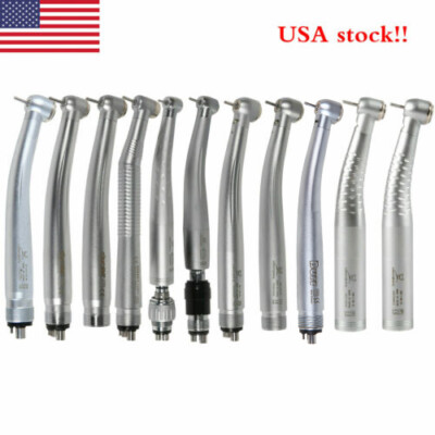 Dental High Speed/LED Fiber Optic/E-generator Handpiece 4/6Hole Fit KAV/NSK OR