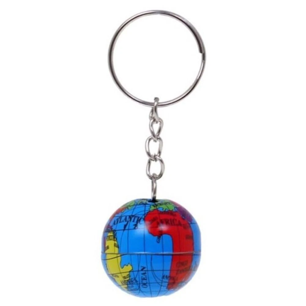 Mini shop globe keychain