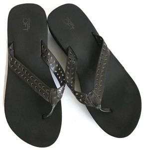 wedge flip flops ebay