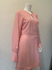 Stella McCartnet pink long sleeve dress 40 Nwt