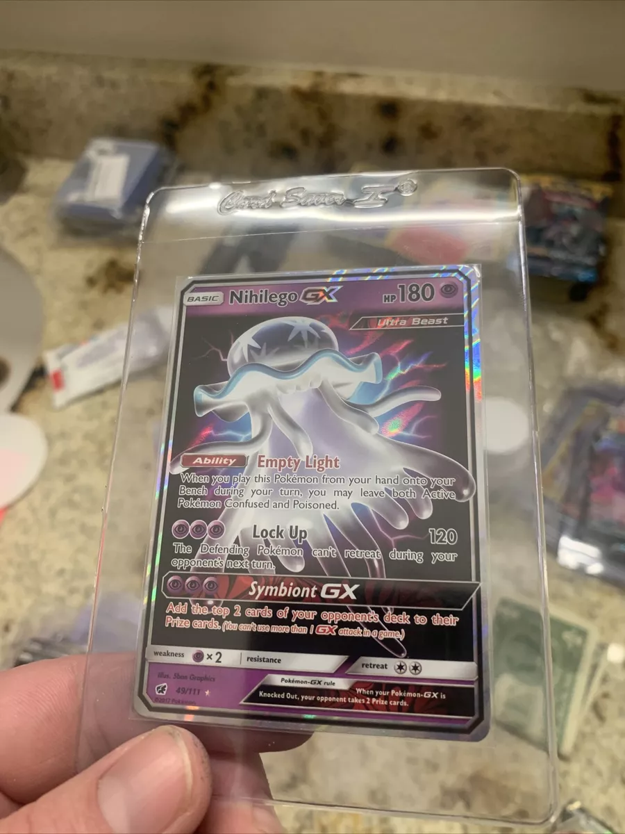 Nihilego GX Ultra Rare Pokemon TCG Card