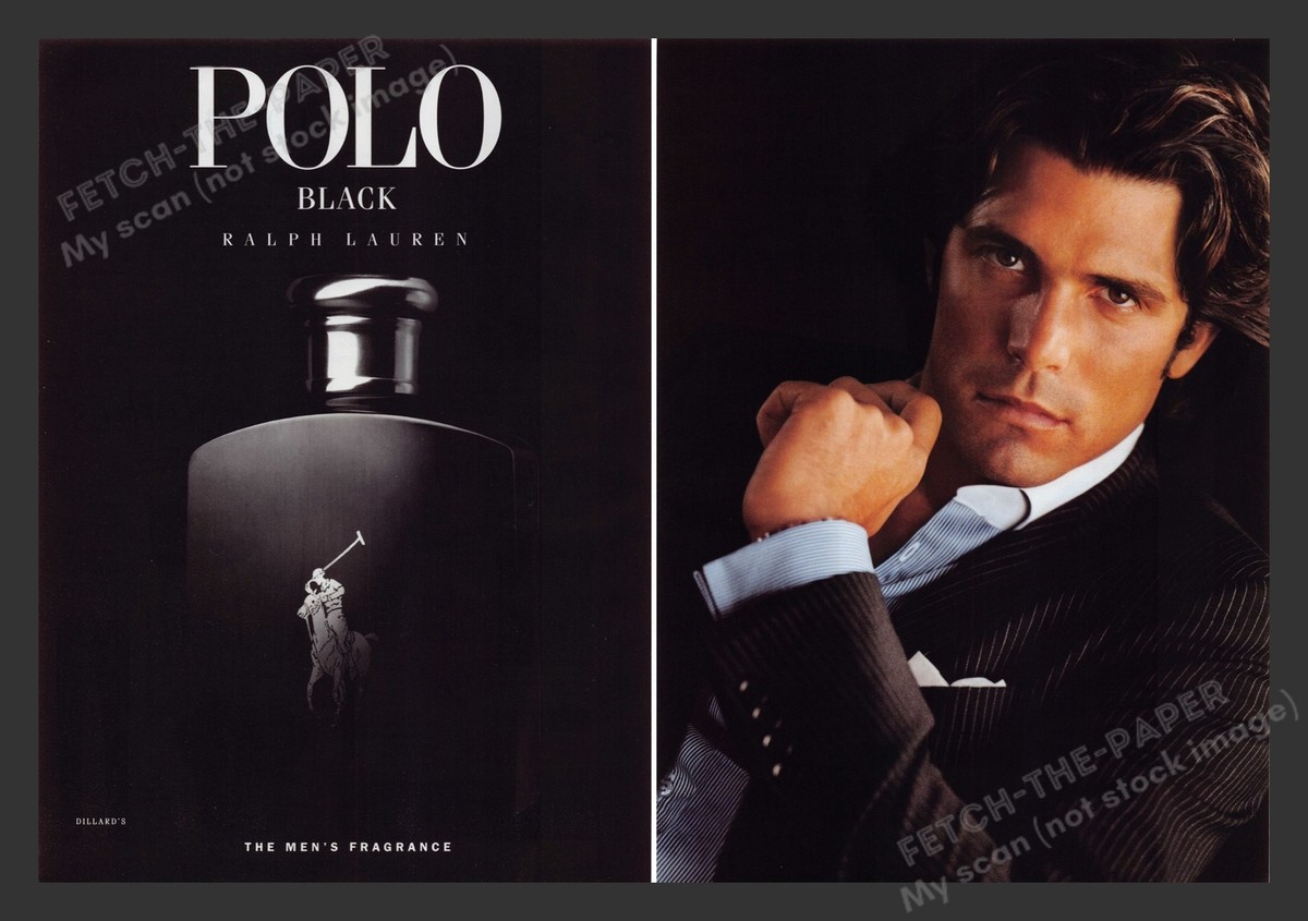 Ralph Lauren 2000s Print Advertisement (2 pages) 2009 Polo Black