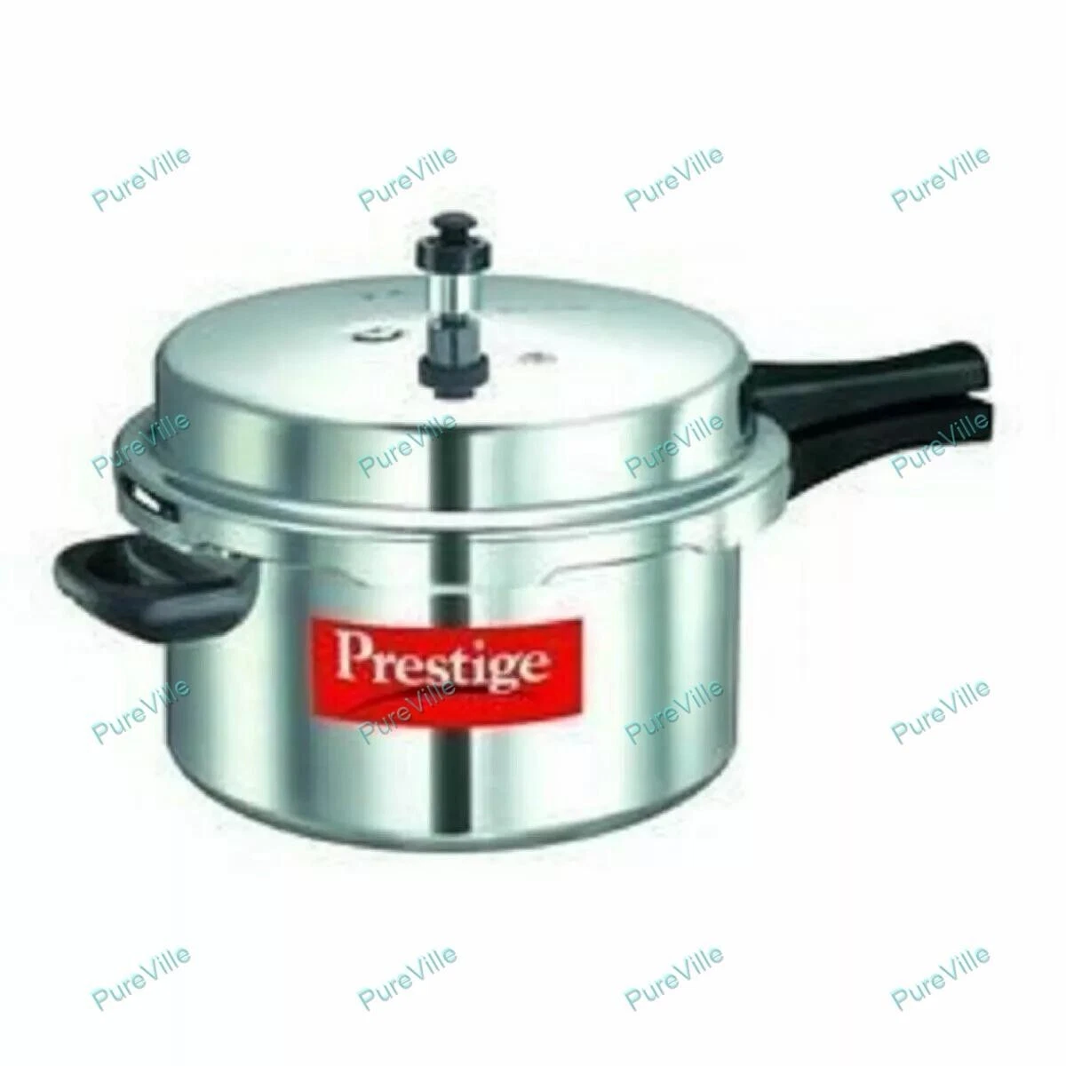 Prestige Popular Plus Induction Base Outer Lid Aluminium Pressure Cooker 7.5 L