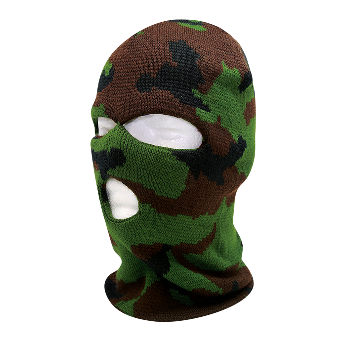 Decky Camo 3 Holes Mask - 8032