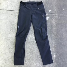 Gore Wear Men Medium Fernflow Pants Black Adjustable Waistband Side Zipped Vents