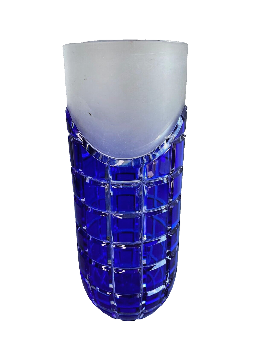 CAESAR CRYSTAL BOHEMIAE Vase 24% Lead Crystal 12