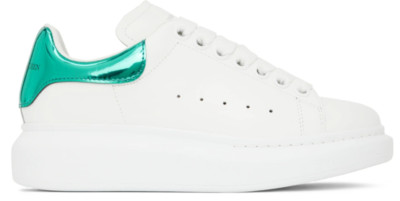 Alexander McQueen Oversized White/ Emerald sz 9.5US(womens)/ 7.5US