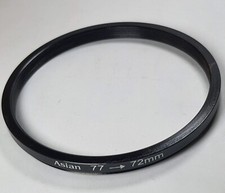 77-72 Step-Down Metal Stepping Ring 77-72mm 77mm Lens to 72mm Filter E77-E72