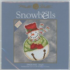 Mill Hill Debbie Mumm Snowbells Jangle DM20-4102 Stitch and Beading KIT New