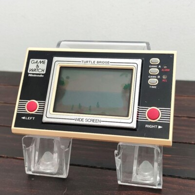 NINTENDO GAME AND & WATCH Turtle Bridge Wide Screen 1982 Direct