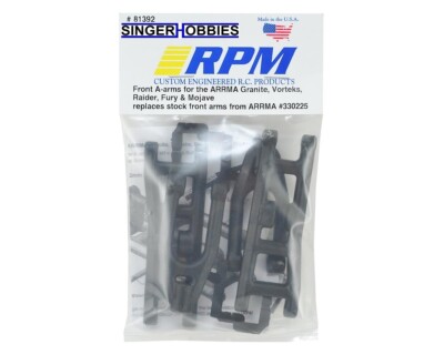 RPM 81392 ARRMA Granite/Vorteks Front Upper & Lower Suspension Arm Set HH