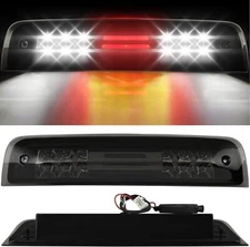 Chrome For 09-18 Dodge Ram 1500 For 2010-17 2500 3500 Smoke Lens 3rd Brake Light