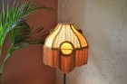 Lampshade vivian gold crochet hand embroidery table lampshade floor lampshade