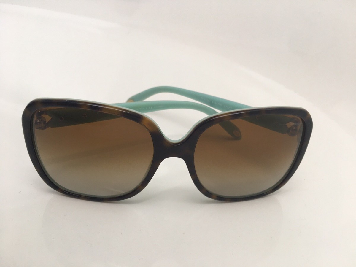 Tiffany & Co. TF 4056 8134/T5 Square Brown And Sky Blue Key