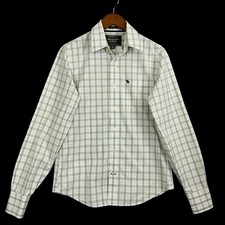 Abercrombie Fitch Men's multicolor Button Up Long Sleeve Plaid SZ/S