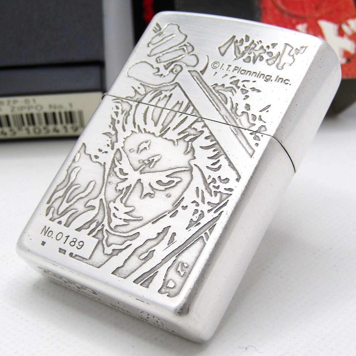 Vagabond Miyamoto Musashi Limited No.0139 Zippo Oil Lighter 2000