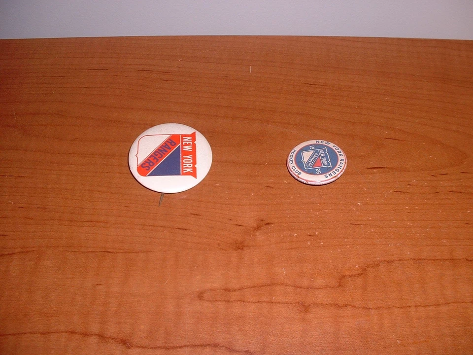 2 PIN Y PIN DE CLUB DE HOCKEY DE COLECCIÓN NHL HOCKEY NY RANGERS DE COLECCIÓN Foto 2 de 4