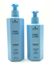 Schwarzkopf Fibre Clinix Tribond Hydrate Shampoo 10.1 oz  Conditioner 8.5 oz