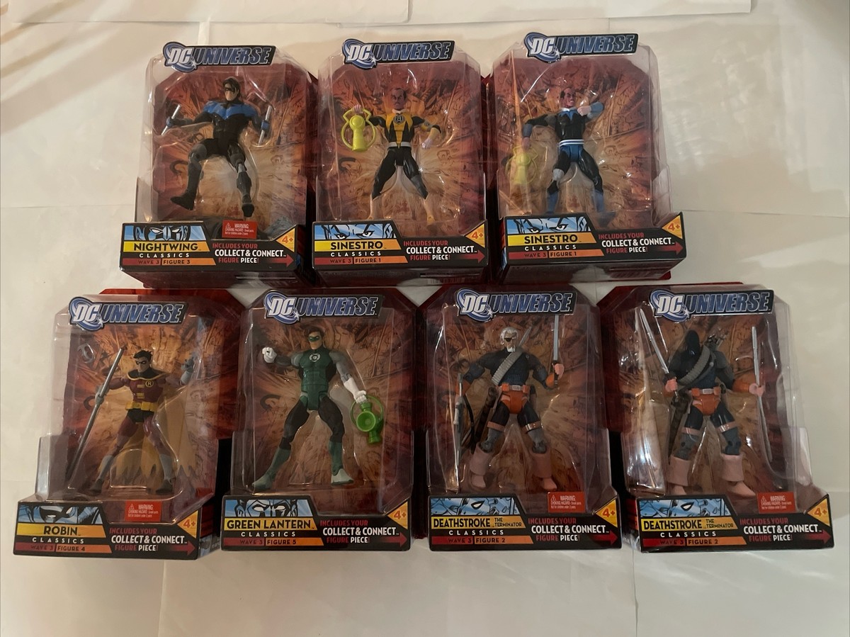 DC Universe Classics Wave 3 Complete Set of 5 Figures Plus 2