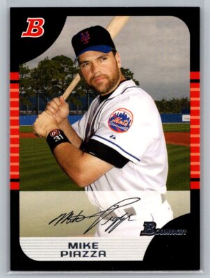 2005 Bowman #45 Mike Piazza New York Mets Baseball Card | eBay