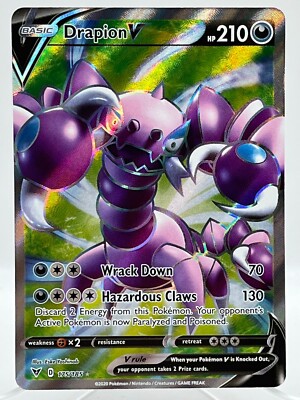 drapion pokemon card 2026 Por En-perfect Order 097 Illustration Rare PSA 9 Graded Placeholder Image Provided Drapion LV.X - 060/096 -