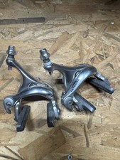 Vintage Shimano Ultegra BR-6500 Road Side Pull Caliper Set Silver 