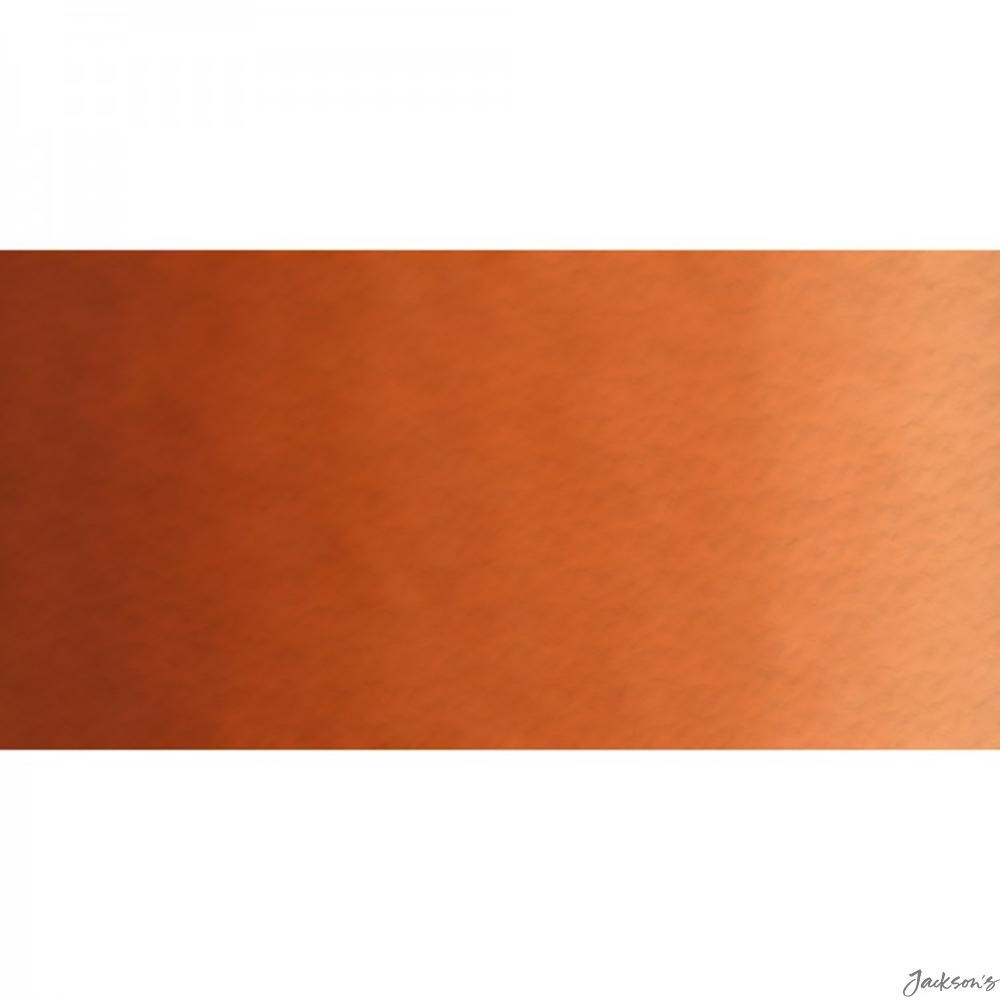 Old Holland Watercolour Paint Half Pan Natural Iron Oxide Light Red