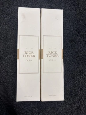 I + M 2 X I’m From Rice Toner 150ml 77.78% Rice Extract, Hydrating Brightening Skin