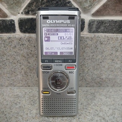Olympus WS-821 Digital Voice Recorder Tested  & Working Perfectly. Very Nice