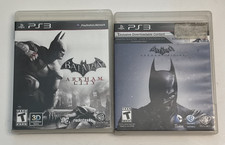 PS3 Batman Games Lot Of 2 Arkham Origins & Arkham City