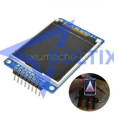 1.8inch TFT Full Color LCD Display Module 128X160 Serial SPI ST7735S for Arduino