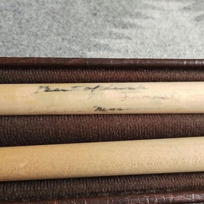 80's Schon SL20 Custom Cue Willie Mosconi Skip Meisch Rare Old