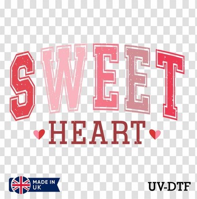 Valentinstag Schatz Zitat UV DTF Aufkleber - Glas Laptop Becher Tasse zq242
