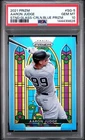 Aaron Judge 2021 Panini Prizm Stained Glass Carolina Blue Prizm PSA 10 #SG-5