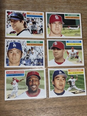 2005 Topps Heritage SPs Complete Your Set Short Prints 