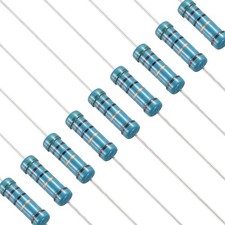 51 Ohm Resistor, 50Pcs 2W Metal Film Fixed Resistor 1 Tolerance