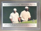 MICHAEL JORDAN & TIGER WOODS 2014 Upper Deck SP Authentic Golf Moments