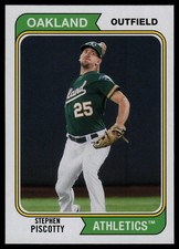 2020 Topps Archives #112 Stephen Piscotty Oakland Athletics