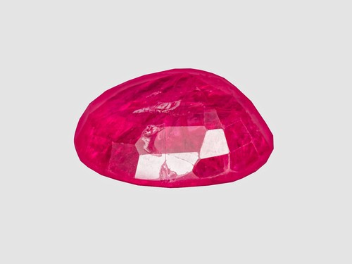 MOGOK BURMA Ruby 2.76 Ct. Natural Untreated OVAL Velvety Pinkish Red LOOSE - Picture 4 of 6