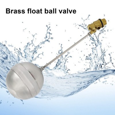 1/2'' Male Thread Float Ball Valve Floating Ball Stainless Steel Water Sensor