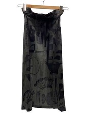 Pleats Please Issey Miyake Kitchenware Print Size Free Long Skirt from Japan F/S