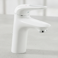 Grohe Eh-Waschtischbatterie Eurostyle 33558_3 S-Size Moon White/Chrom 33558LS3
