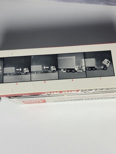 VTG PROCESSED PLASTICS COMPANY 18 WHEELER BIG RIG PLASTIC TOY SET #2250 BOXED - Picture 20 of 21