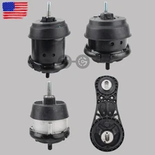 4 Piece Engine & Transmission Motor Mount Kit Set for 2009-16 GMC Acadia