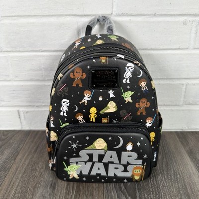 Loungefly Disney Parks Star Wars Characters Mini Backpack  display picture 1