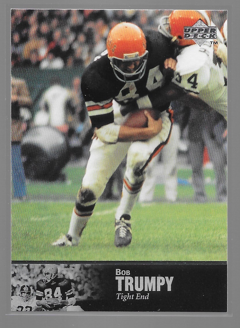 1997 Upper Deck NFL Legends Bob Trumpy #175 Cincinnati Bengals