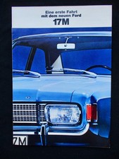 FORD TAUNUS P7B  A4 1968 A4 4S.  PROSPEKT DEUTSCH  brochure  1096